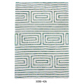 Microfiber Dunne Garen Tapijt Rug